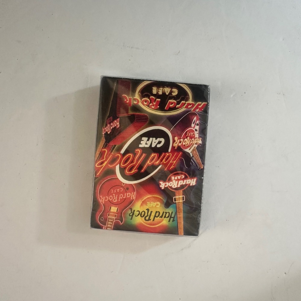 Hard Rock Cafe Official Playing Cards Global Locations Poker Size Deck Sealed